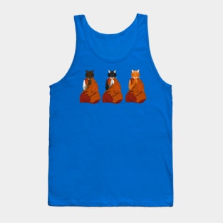 Three Kitty Lamas Tank Top